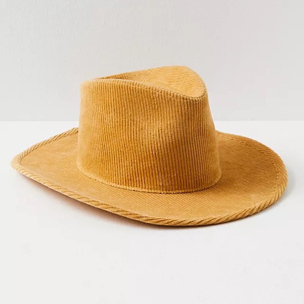 Free People Lack Of Color Sandy Cord Cowboy Hat